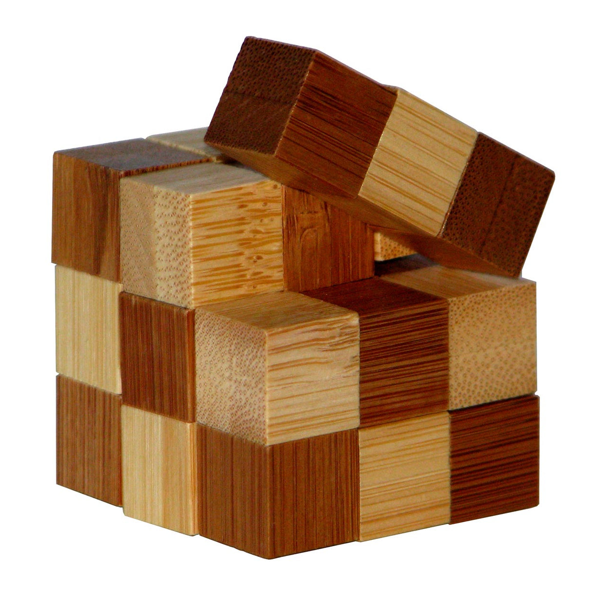 Eureka 3D Bamboo Brain puzzle Cubes **