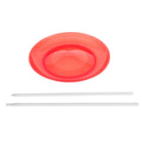 Eureka Juggling plate with stick red