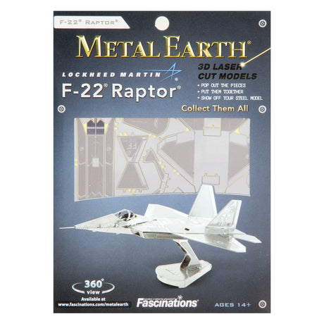 Kovový zemní model budovy 3d orel f15 - kov