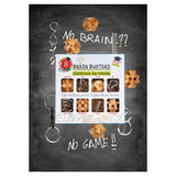 Brain puzzle set legno e metallo, 8st.