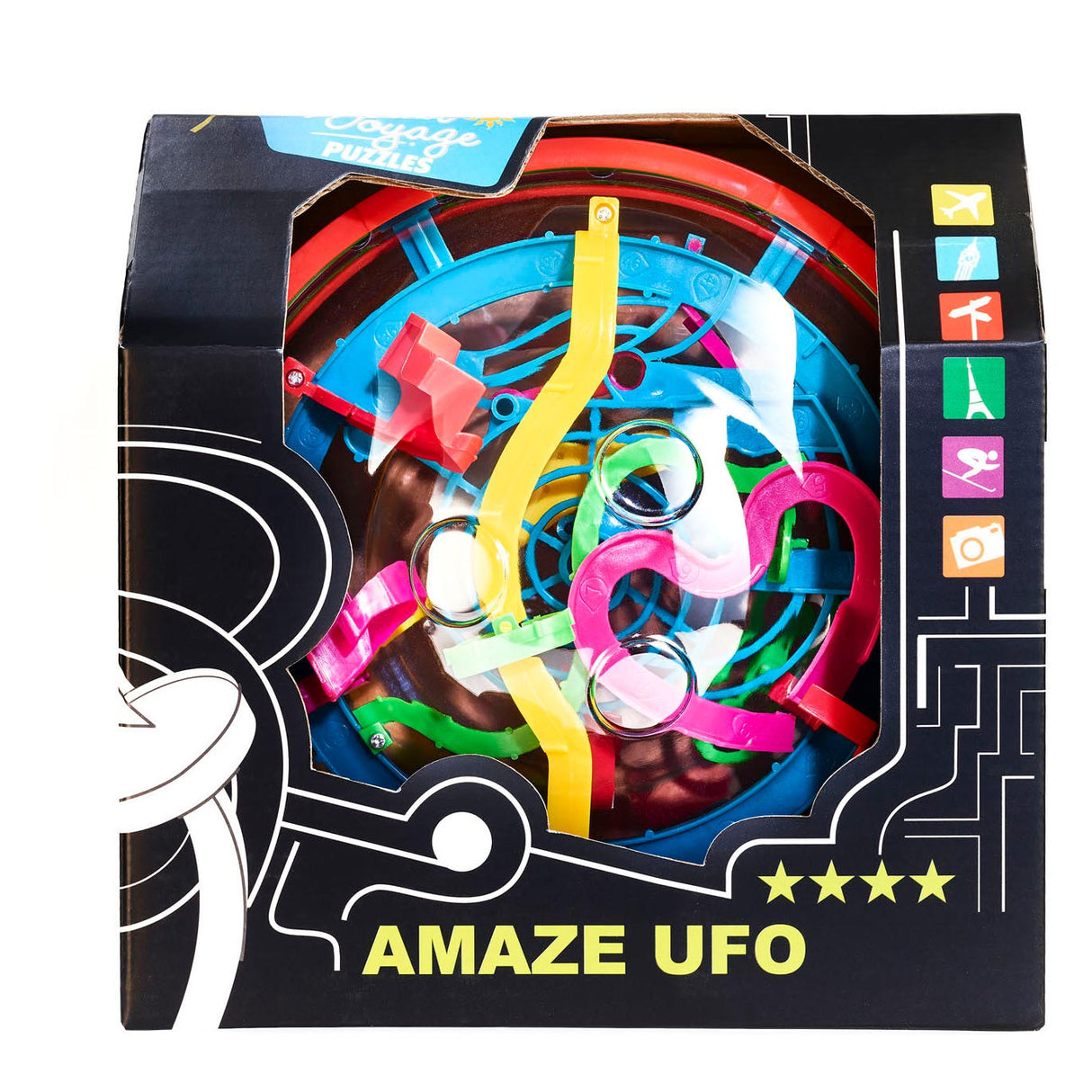 Eureka Brain Puzzle amaze ufo**** (1-45-99 Schrëtt)