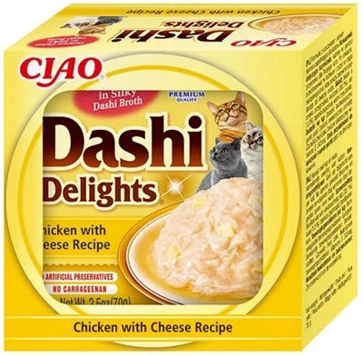 Inaba Dashi erfreelegt Poulet mat Kéis Rezept