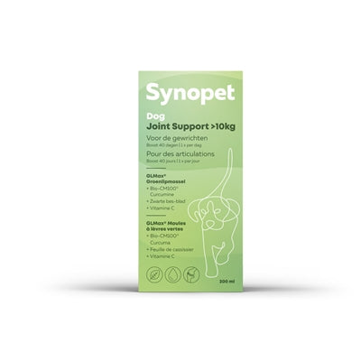 Synoter synovebe Dog gemeinsame Support Hënn aus 10 kg