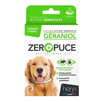 Martin Zeropuce Flea tire Dog Geraniol Without Chemicals