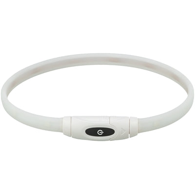 Trixie Lichtgevende halsband hond usb siliconen oplaadbaar meerkleurig