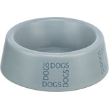 Trixie food bowl Drinking bin dog Dogs Ceramic Gray Blue