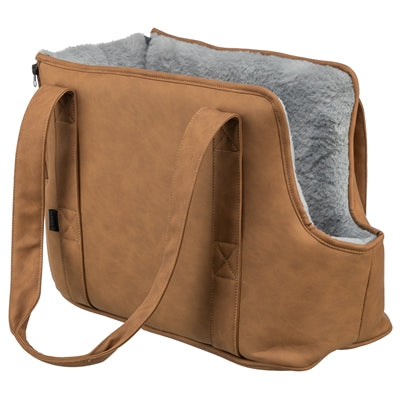 Trixie Dog Bag Evelyn Brown Gray