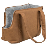 Trixie Dog Bag Evelyn Brown Gray