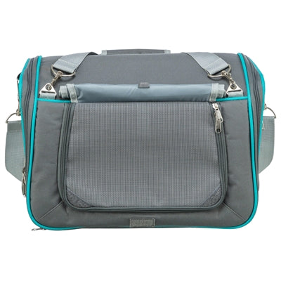 Trixie Travel Bag Vickyho rount s odnímatelným vnitřním polštářem šedou