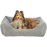 Trixie Dog Basket Vital Jonna Rib Velvet Grey