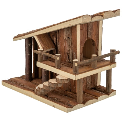 Trixie House Jule fir Hamstere Knascht Holz