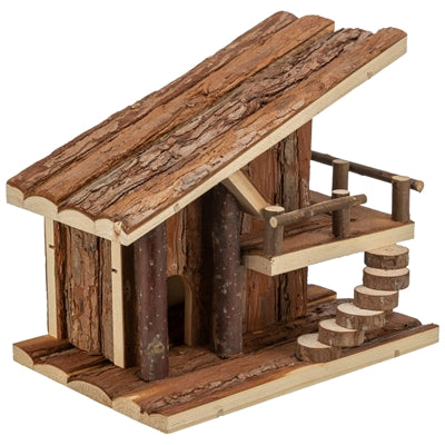 Trixie House Jule fir Hamstere Knascht Holz