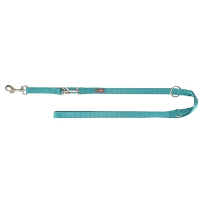 Trixie dog leash adjustable aqua blue