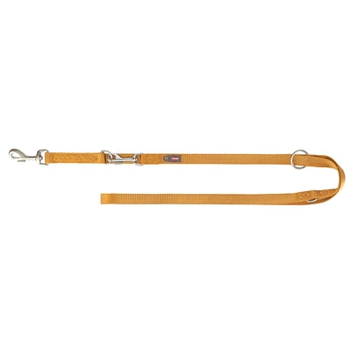 Trixie dog leash premium adjustable curry yellow