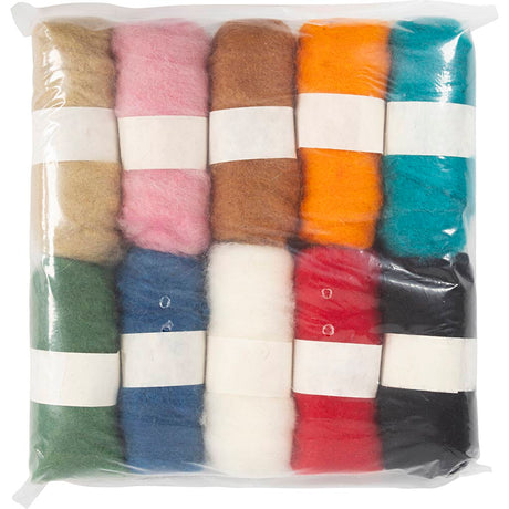 Lana cardata Creative Company, 10x25gr