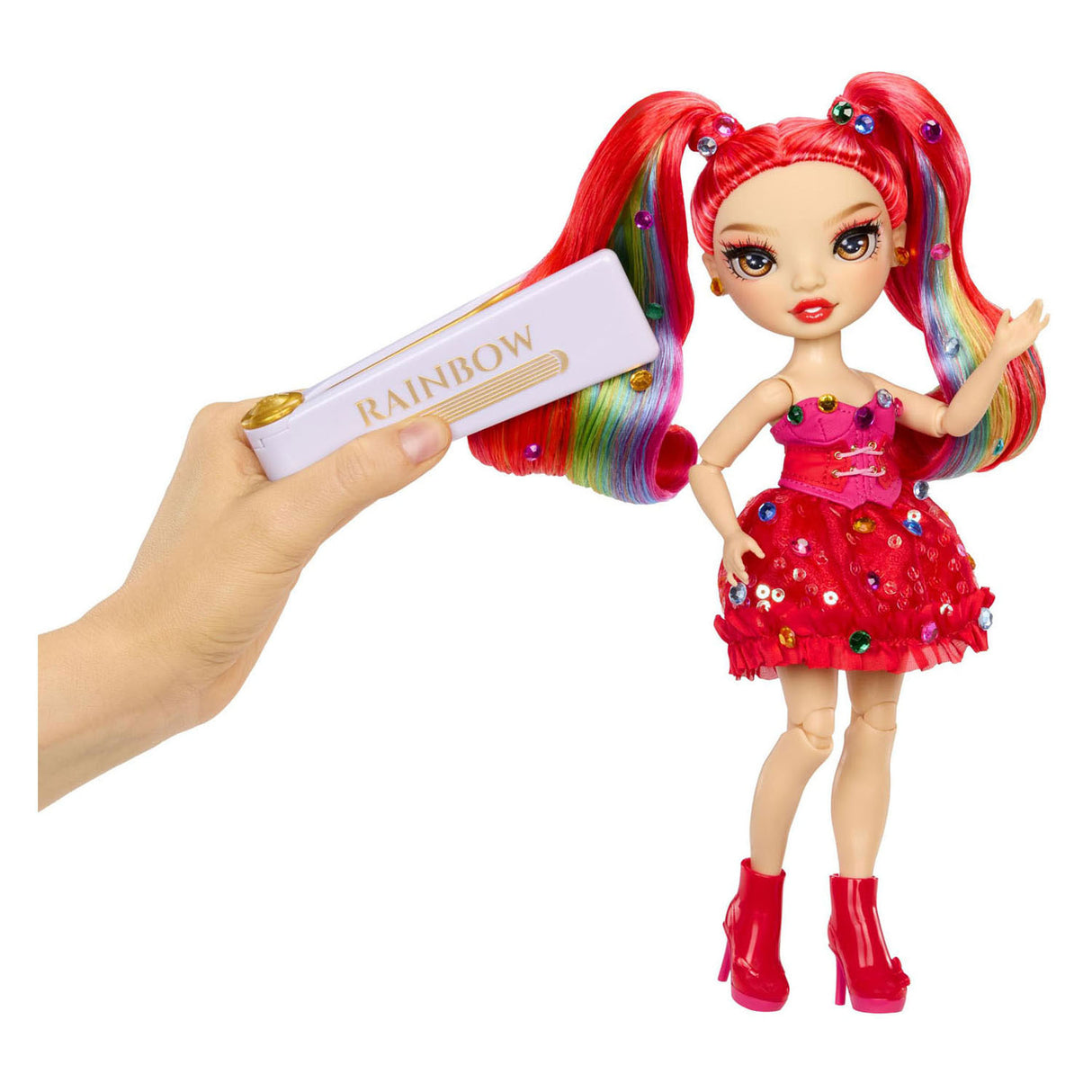 Rainbow high be dazzling fashion dolls vivienne rouge (red)