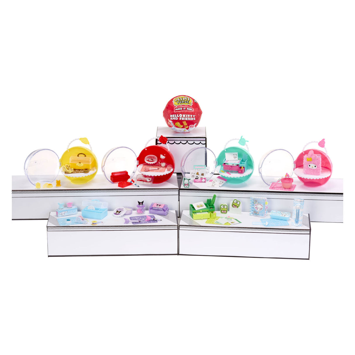 Miniverse make it make it mini hello kitty and friends series 3 - craft set - make sanrio miniatures