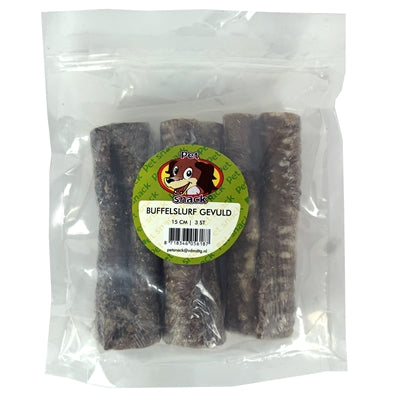 Pet snack stuffed buffalo trunk