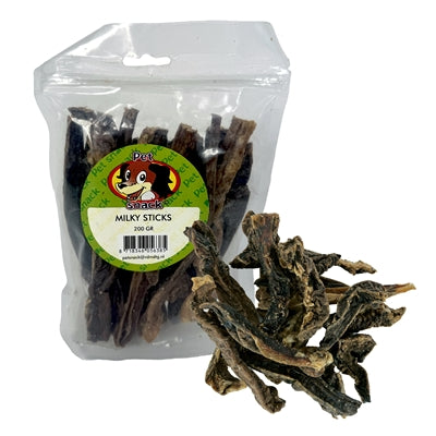 Petsnack Mëllechstécker