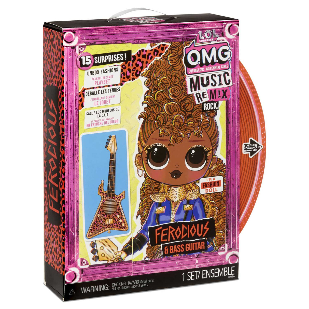 MGA Entertainment Iwwerraschung omg Pop Remix ferocious