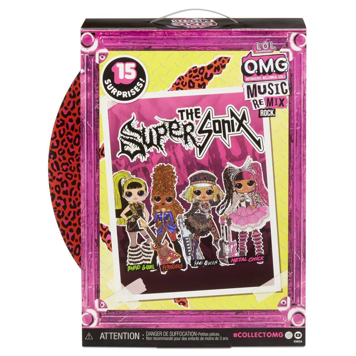 MGA Entertainment Iwwerraschung omg Pop Remix ferocious