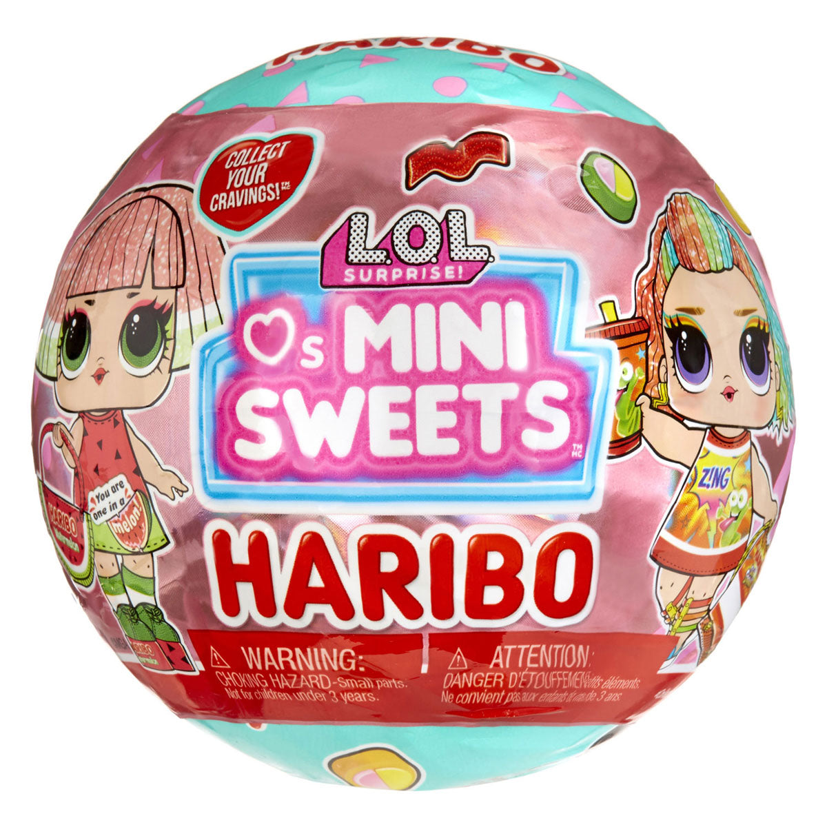 L.O.L. Overraskelse elsker mini slik x haribo mini pop