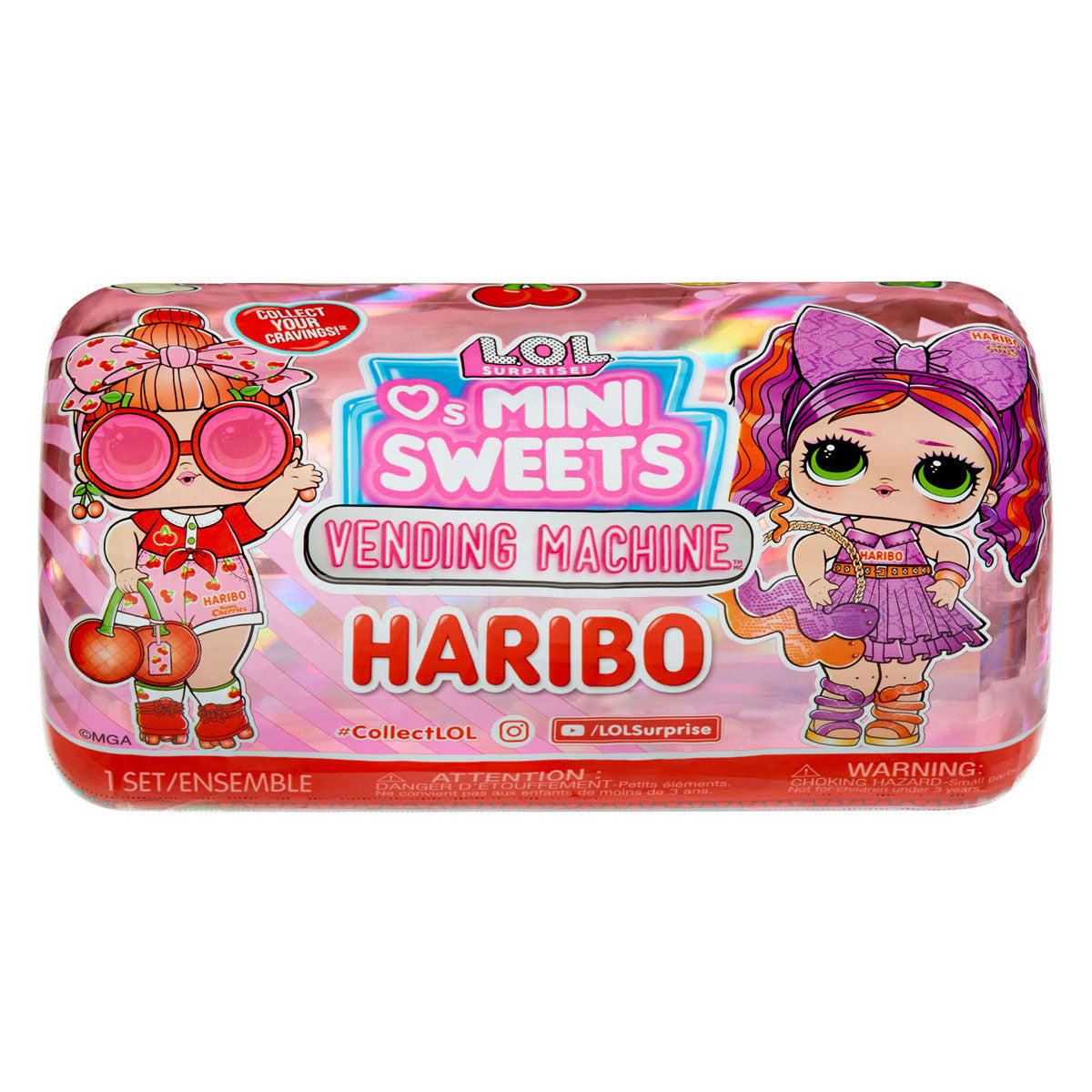 LOL. Surprise Loves Mini Pop Sweets x Haribo Candy Machine