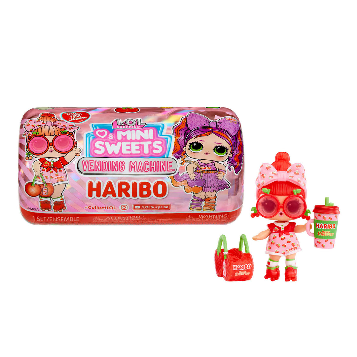 LOL. Surprise Loves Mini Pop Sweets x Haribo Candy Machine