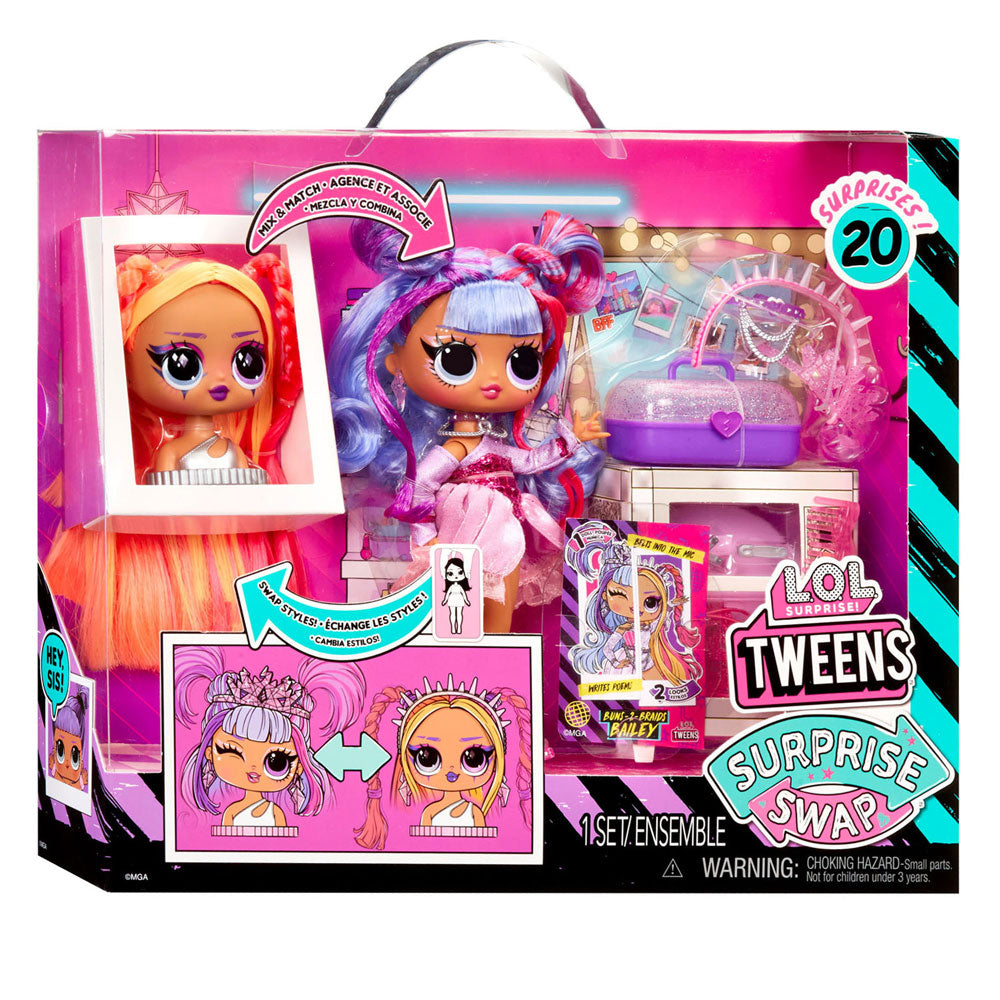 L.O.L. Overraskelse Tweens Swap Fashion Pop - Braids Bailey