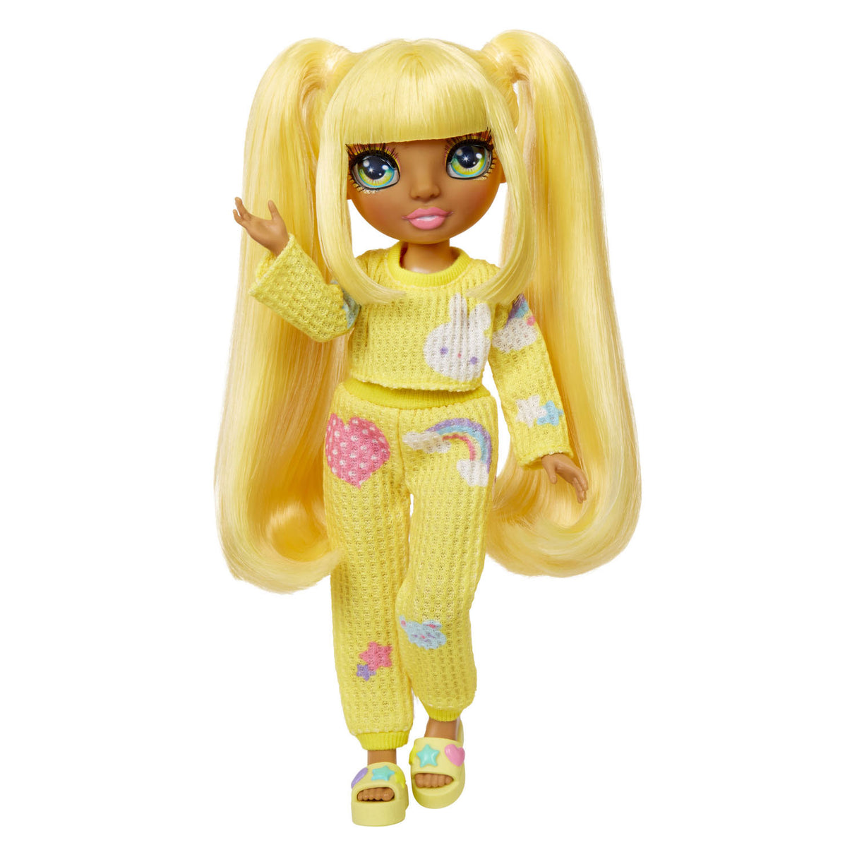 MGA Entertainment Rainbow High Junior High Pajamaparty-Modepop Sun