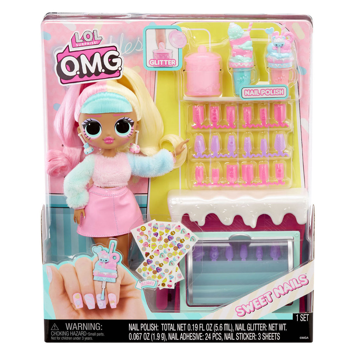 L.O.L. Surprise! O.M.G. Sweet Nails – Candylicious