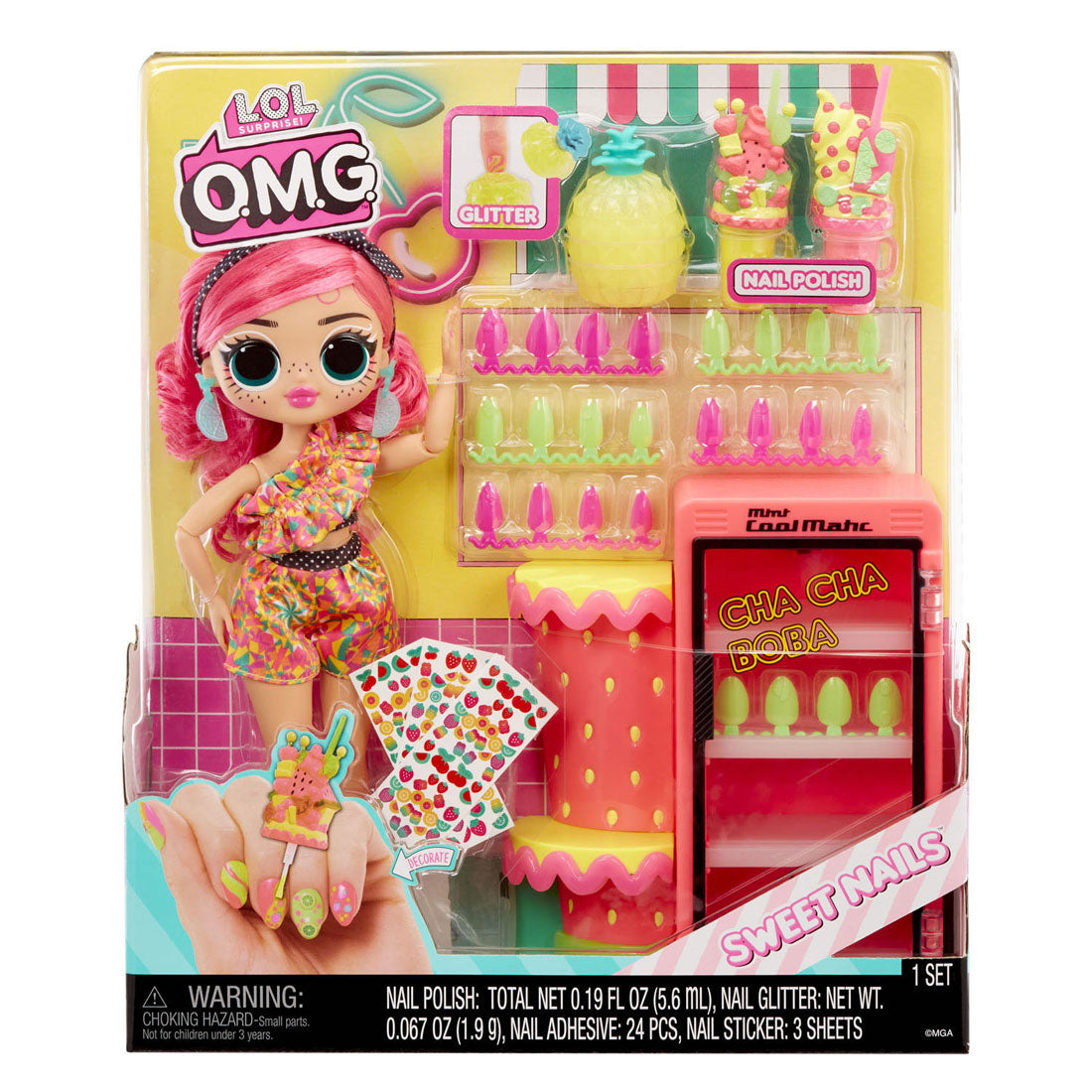 L.O.L. Surprise! O.M.G. Sweet Nails Pinky Pops F