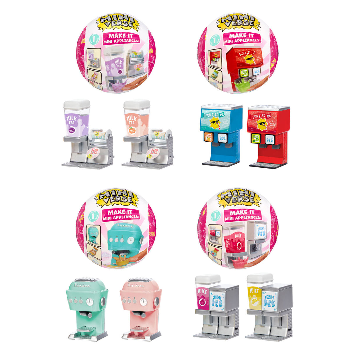 MGA Entertainment Miniverse naredi mini aparate