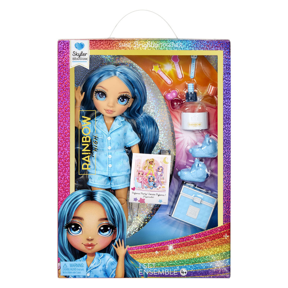 MGA Entertainment Rainbow High Junior High Pajamaparty-Modepop Himmel