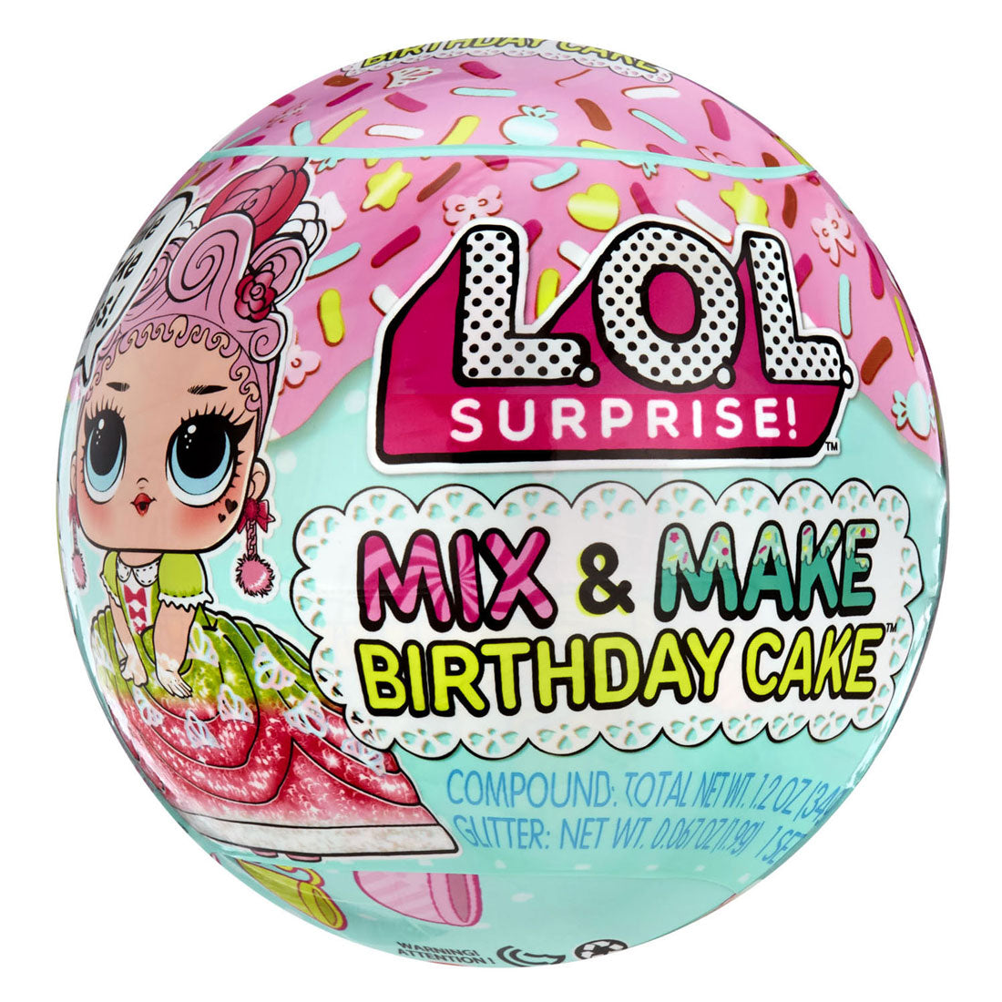 L.O.L. Surprise Mix Make Birthday Mini Pop Ball