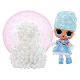 MDR. Surprise d'hiver neige tots mini pop dans le ballon