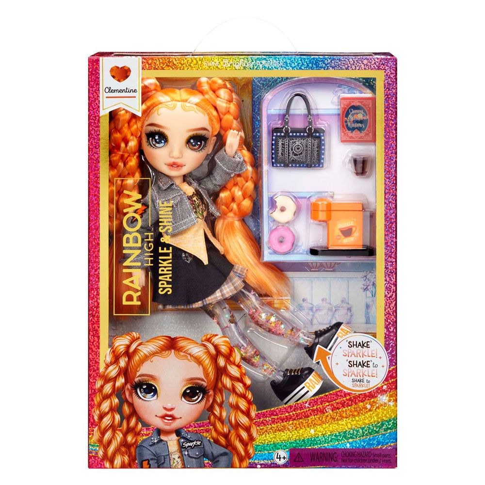 Rainbow High Sparkle a Shine Fashion Modepop - Clementine