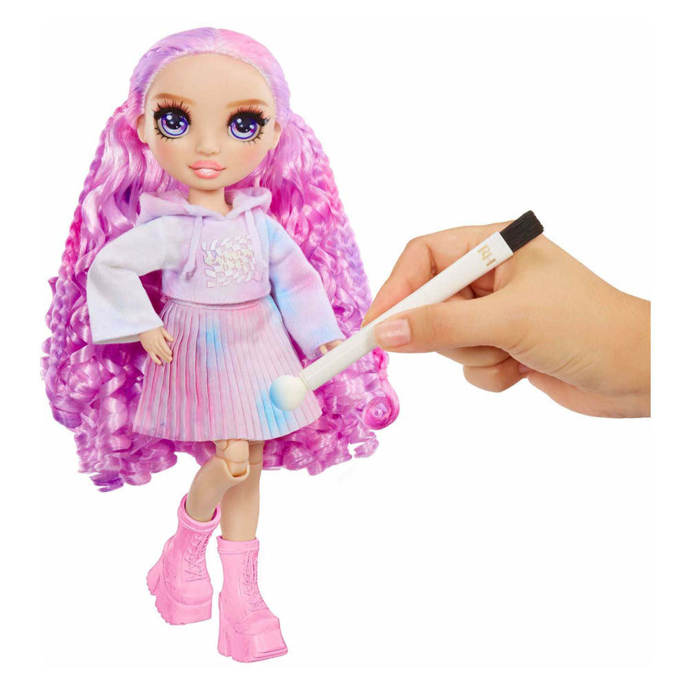 MGA Entertainment Regenbogen Hoch -Aquarell erzeugen -modepop - lila Augen