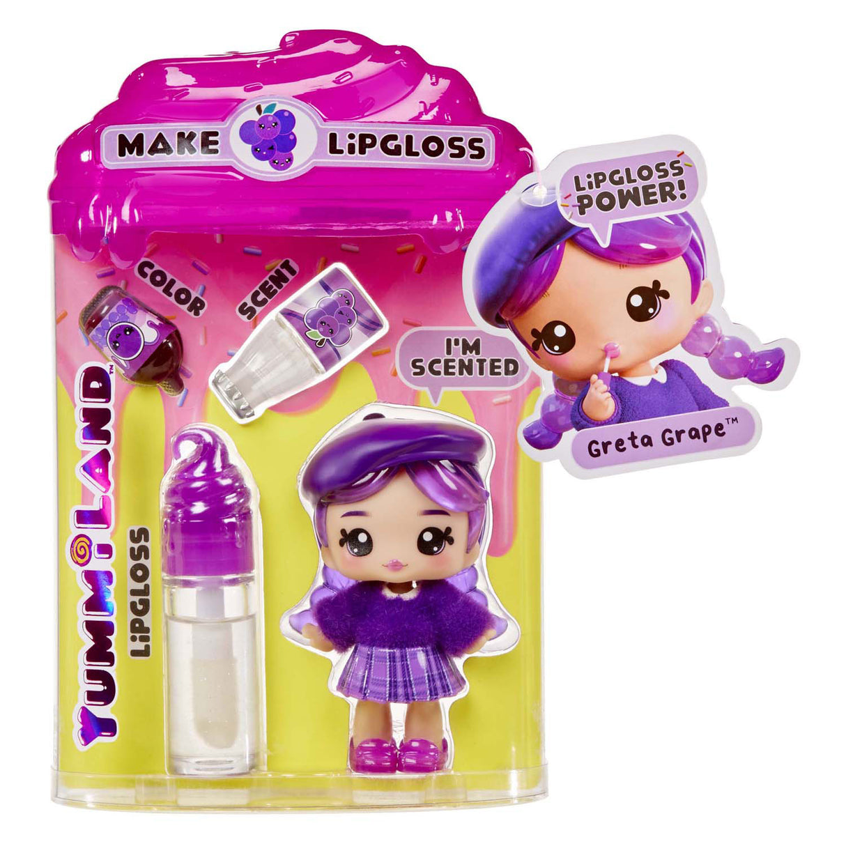 MGA Entertainment Yummiland Lipgloss Greta Grape