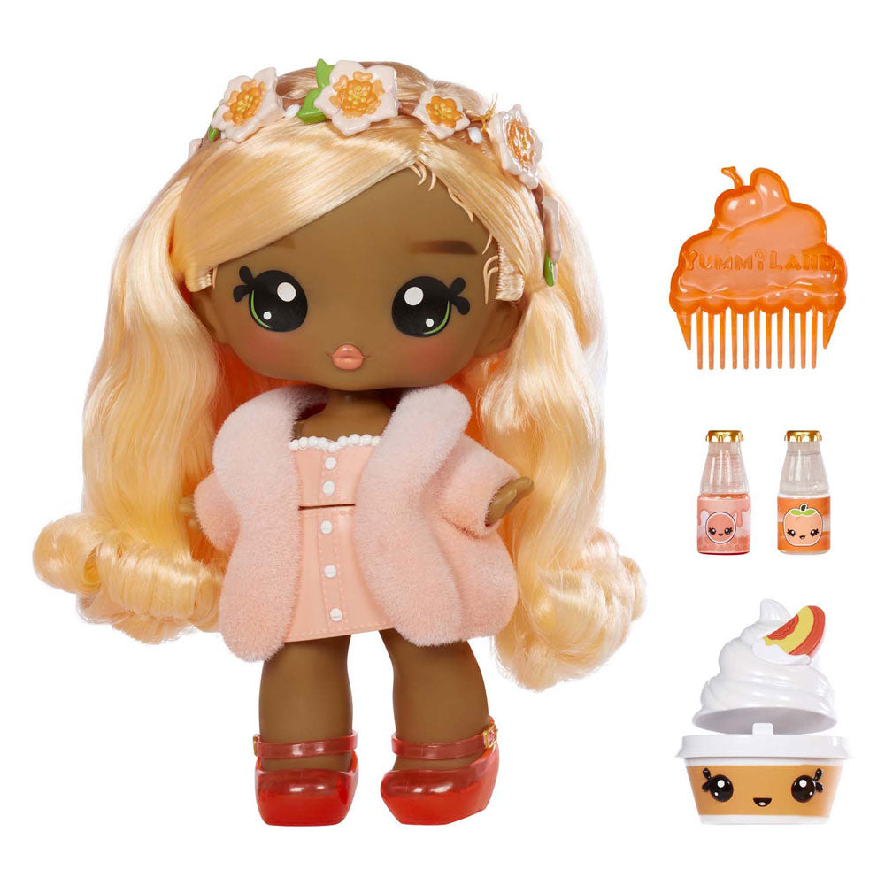 MGA Entertainment Yummiland Grote pop + lipglossdiertje Piper Peach