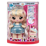 MGA Entertainment Yummiland Lipgloss Pop s domácím mazlíčkem - Callie Birthday Cake