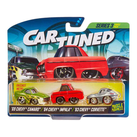 Mga Entertainment Cartuned Series 3 Muscle Madness - 3pcs.