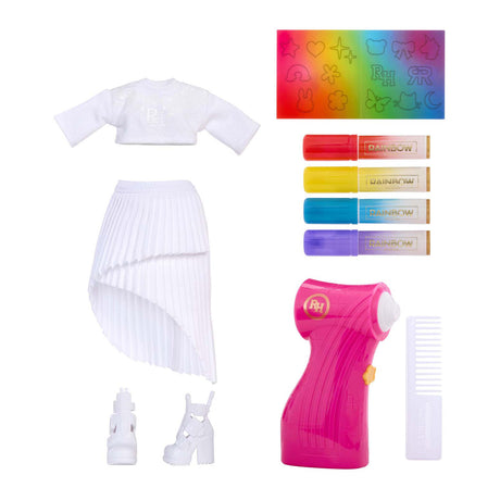 Mga Ënnerhalung rainbow héich Loft Pinsel schafen modepop - purpurroude Aen