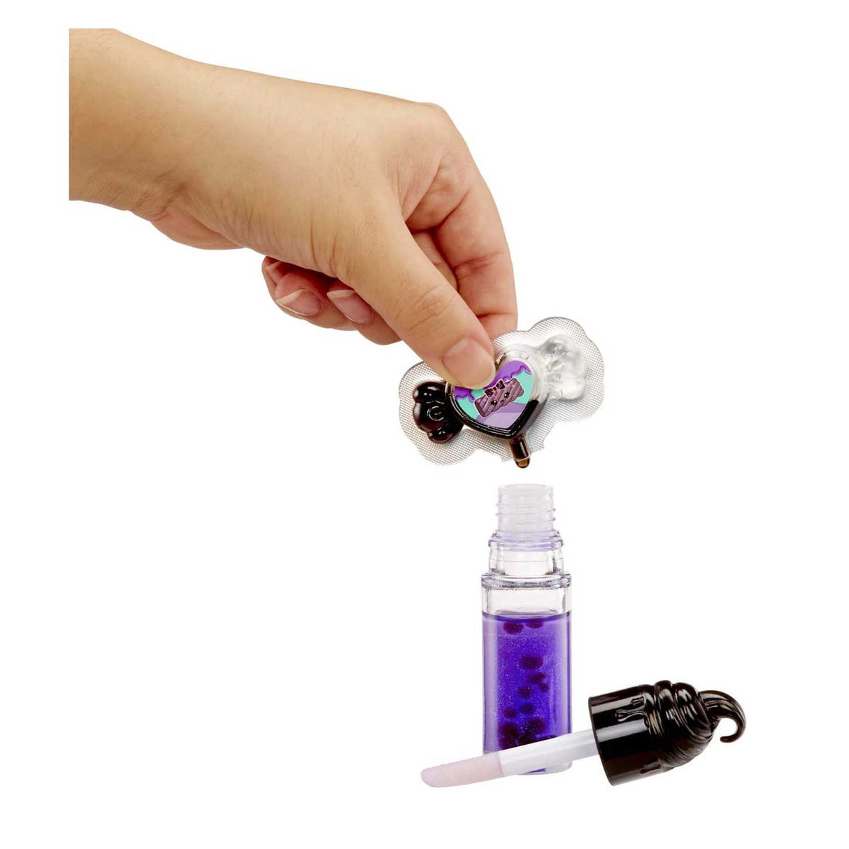 Entretenimento yummiland bonecas com brilho labial doces azedos