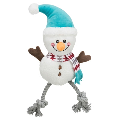 Trixie Xmas Snowman Plush Algodón