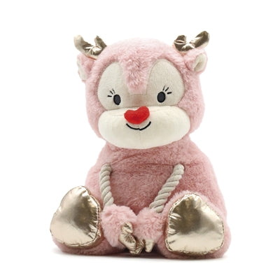 Croci xmas blush zoe reindeer pink gold