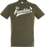 T-shirt go frenchies army groen