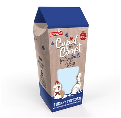 Cupid Comet Turkey Popcorn with gingerbread and cinnamon taste