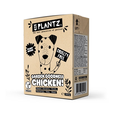 Henart Plantz garden goodness chicken-like chunks tetra pak