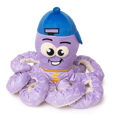 Fuzzyard Fuzzyard octo-posse hip hoptopus pluche